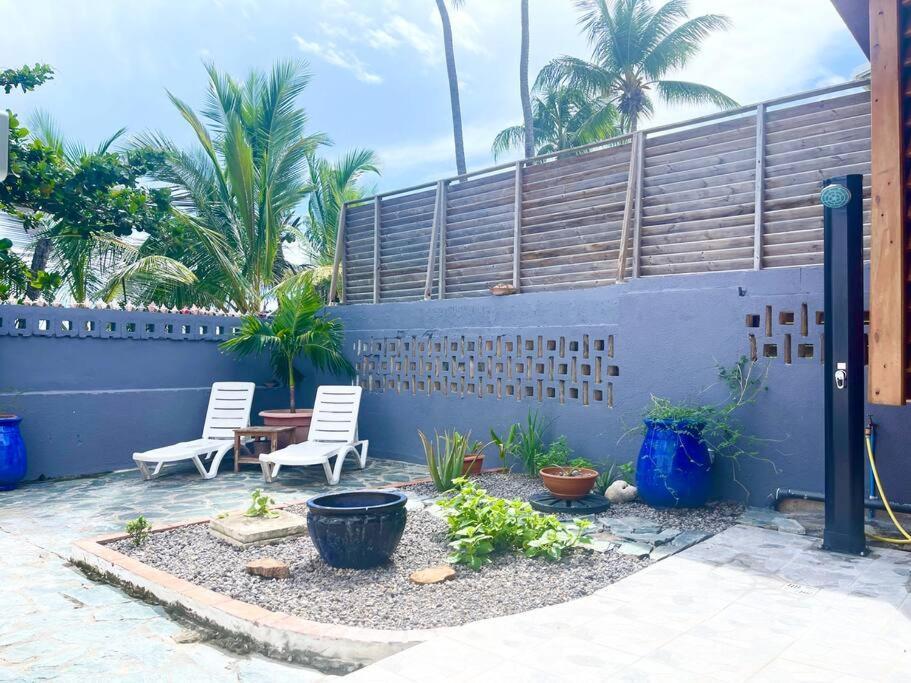 Maison Marouka Sur La Plage Du Diamant 勒迪亚芒 外观 照片